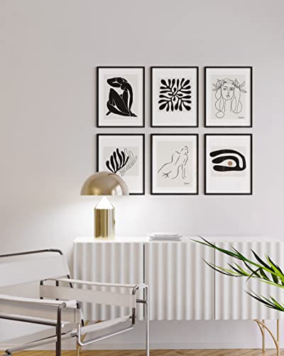 12x16 Black Oak Wood Picture Frames Set of 25