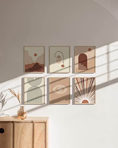 Beige Oak Wood 8.5x11 Picture Frame (9 Count)