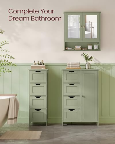Bathroom Cabinet with Mirror
