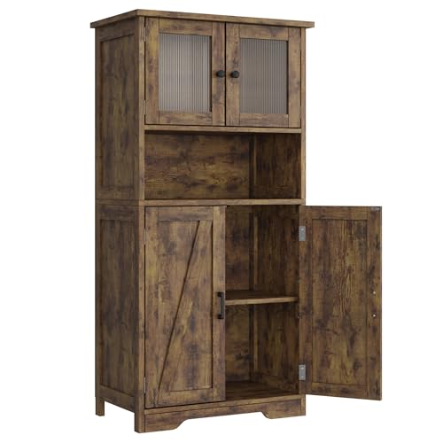 54 in Tall Bathroom Cabinet