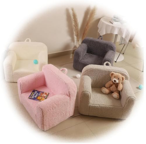 Kids Snuggly Soft Sherpa Chair