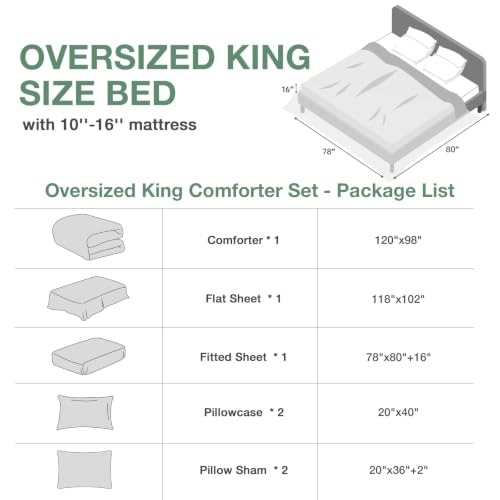 Oversized King Comforter Set