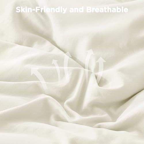 Ivory Ruffle Oversized King Comforter Set