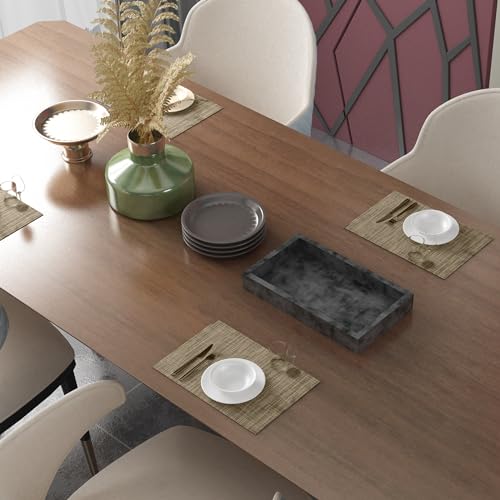Placemats Set of 4 Washable Indoor (4 Count)