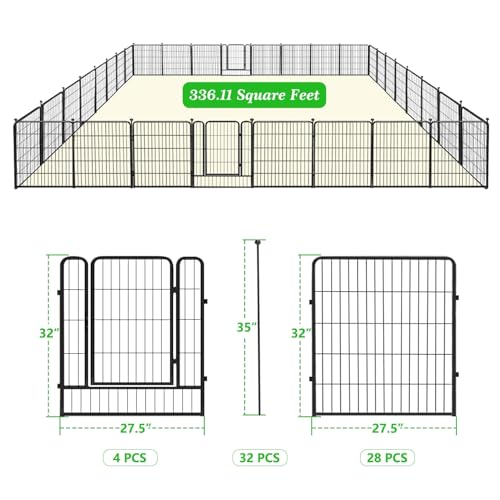 Decorative Black Metal Fencing Garden Fence with Gate