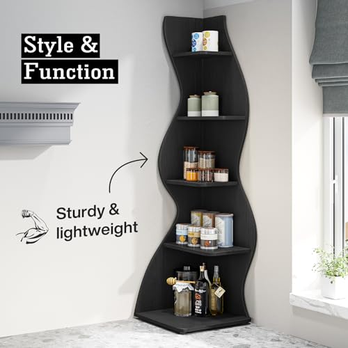 Corner Shelf Modern 5 (2 Count)
