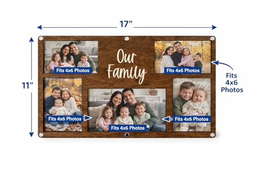 Personalized Family Photo Frame 11x17