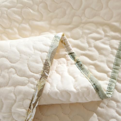 3 Piece Farmhouse Patchwork Quilt Set Full