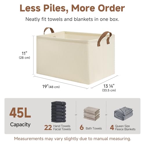 45L Closet Storage Bins (2 Count)