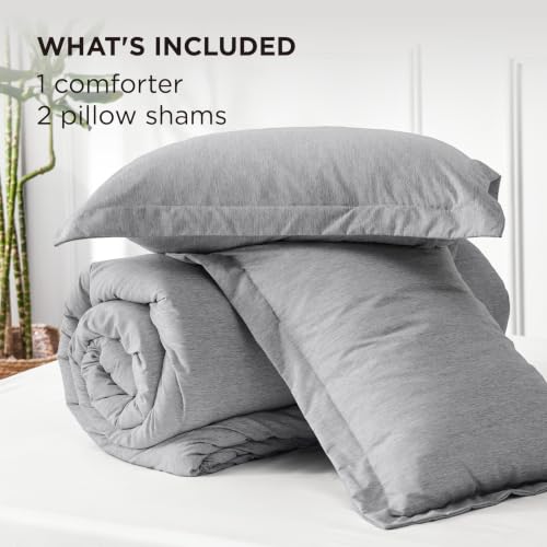 Light Grey Oversized King Comforter Set