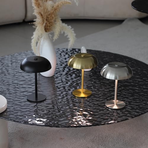 Cordless LED Mushroom Table Lamp