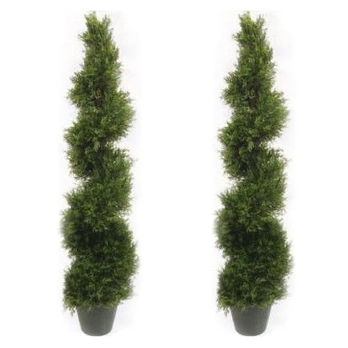 4FT Artificial Green Tree Planting Pack of 2