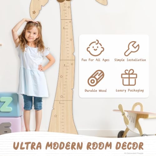 Personalized Name Kids Height Wall Chart