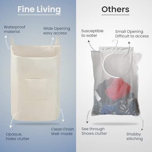 TFLC Over the Door Hanging Laundry hamper bag
