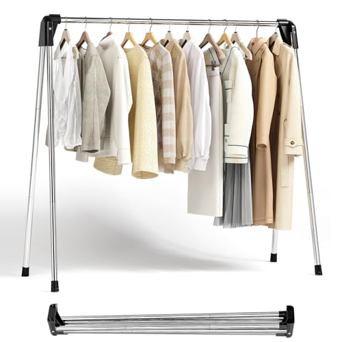 Upgraded 55" L Stainless Steel Clothes Drying Rack