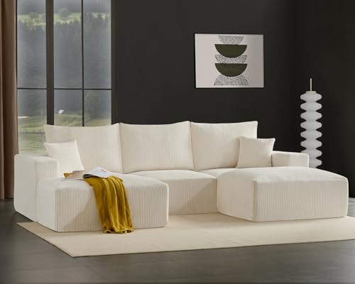 113" Modular Sectional Sofa Boneless U