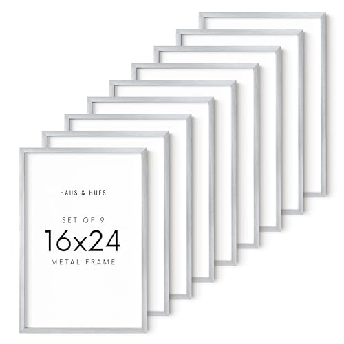16x24 Silver Metal Picture Frames