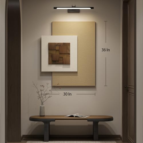 Large Wood Abstract Wall Art for Living Room