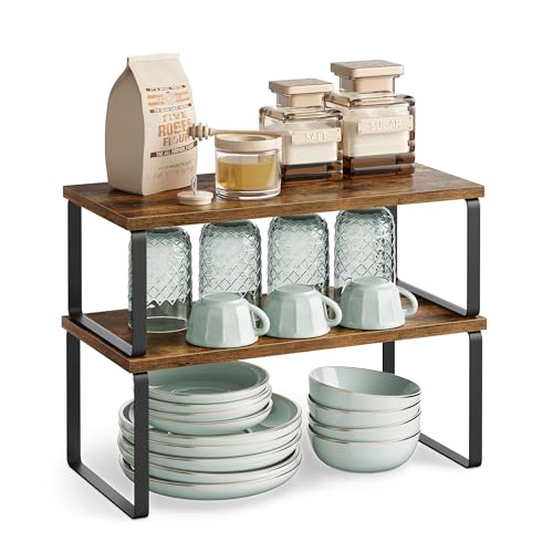 Cabinet Organizer Shelf (4 Count)