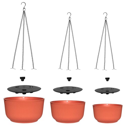 Hanging Planters 9 (3 Count)