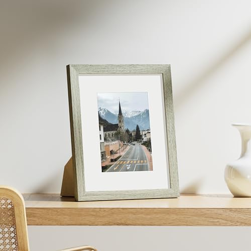 8x10 Picture Frames Set of 9 for Wall Mount & Tabletop (9 Count)
