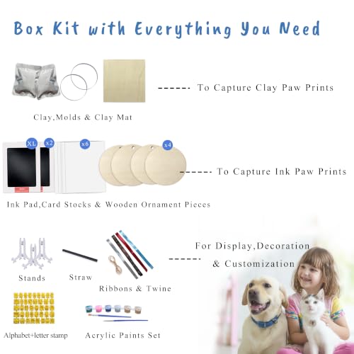 Clay & Ink Paw Print Kit