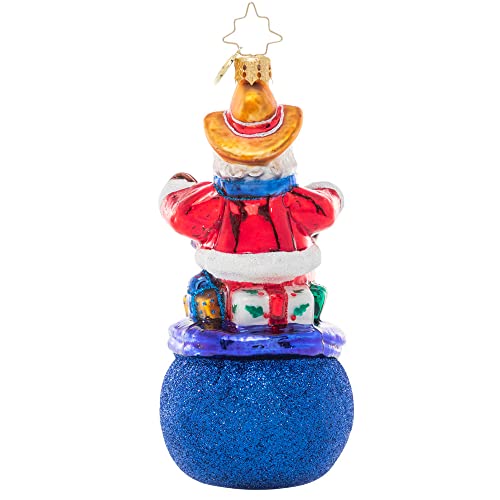Hand Crafted European Glass Christmas Decorative Ornament