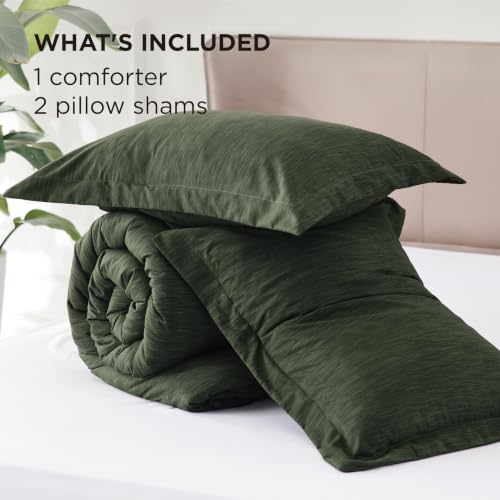 Olive Green King Size Comforter Set