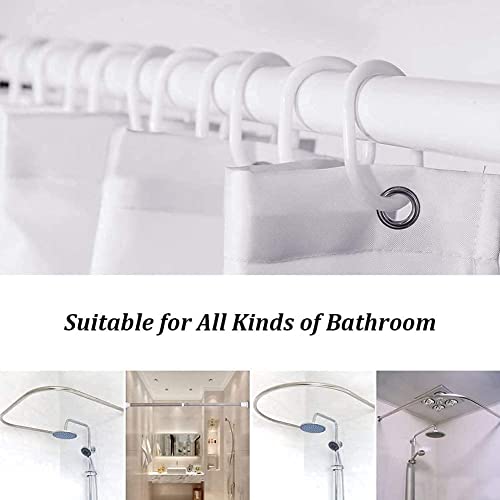 Halloween Decorations Shower Curtain Set with Non (16 Count)
