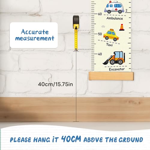Personalized Name Children's Height Measurement Chart for Wall