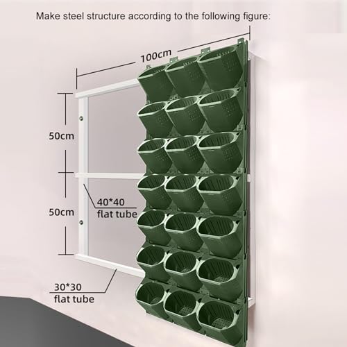 36 Pockets Self Watering Wall Mounted Vertical Planter