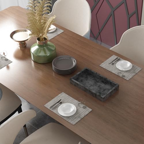 Placemats Set of 6 Washable Indoor (6 Count)