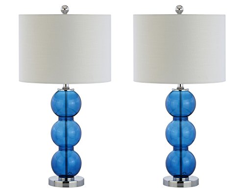 Bella 27" Glass Table Lamp (2 Count)