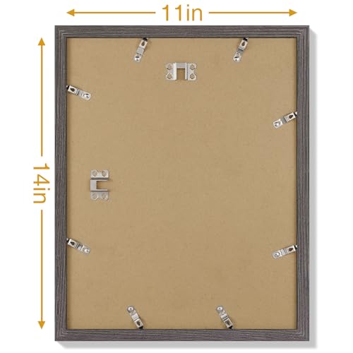 11x14 Picture Frames Set of 9 for Wall Mounting (9 Count)
