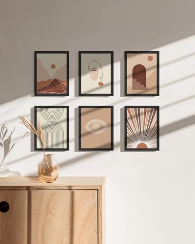 6x8 Black Oak Frame Set of 25