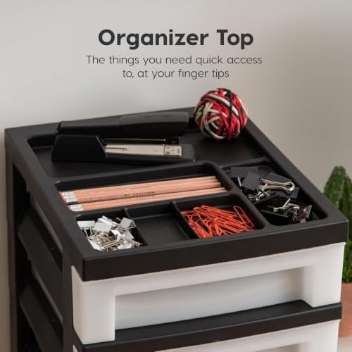 10 Drawer Rolling Storage Cart