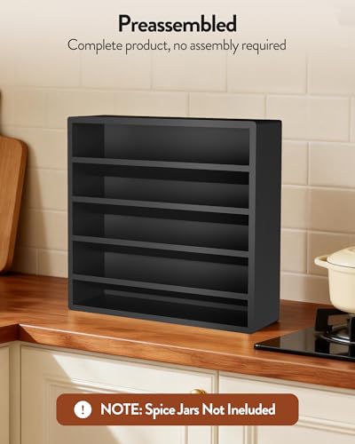 4 Tier Spice Rack Organizer for Cabinet