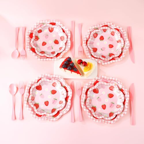 Strawberry Baby Shower Decorations for Girl