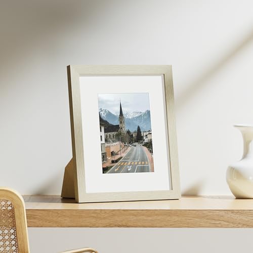 8x10 Picture Frames Set of 9 for Wall Mount or Tabletop (9 Count)