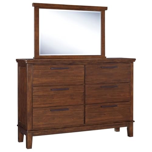 Ralene Mid Century Modern 47 x 31 Bedroom Mirror