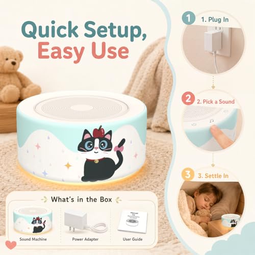 White Noise Machine for Baby & Adults