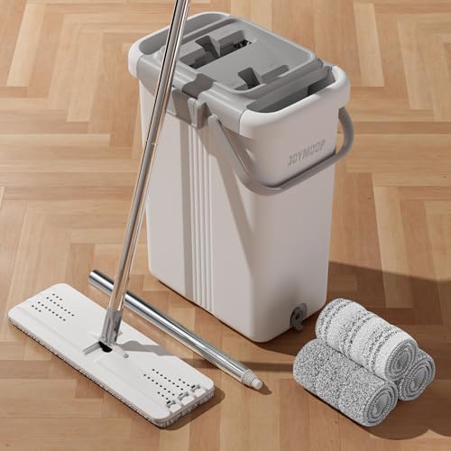 Flat Mop and Bucket Set