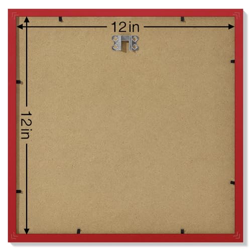 12x12 Picture Frames Set of 9 for Wall Mounting (9 Count)