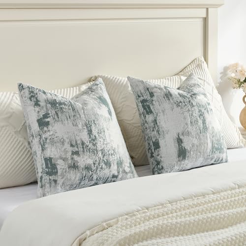 Pack of 2 Faux Cashmere Throw Pillow Covers 12x20 Inch (2 Count)