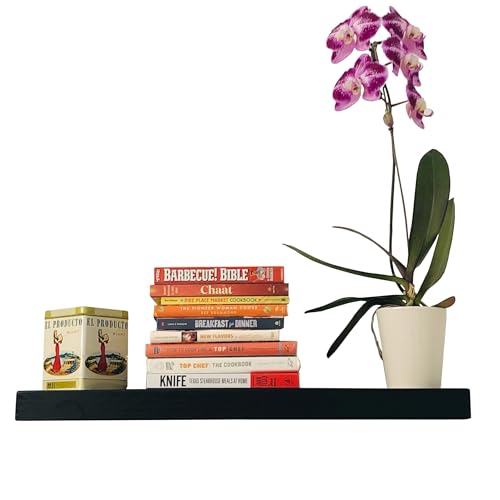 Joel’s Antiques 24 Inch Wooden Floating Shelves for Wall