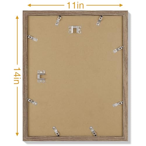 11x14 Picture Frames Set of 9 for Wall Mounting (9 Count)