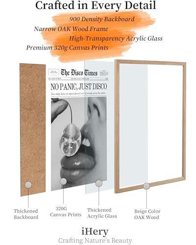 8x10in No Panic Just Disco Framed Newspaper Wall Art