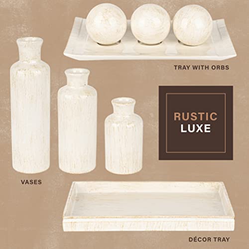 Rustic Luxe Vase Set (3 Count)