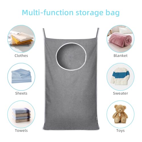 2Pack Space Saving Hanging Laundry Bag (2 Count)