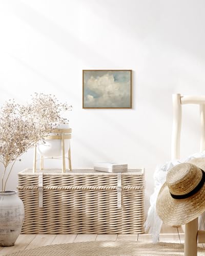 Framed Canvas Wall Art Vintage Decor